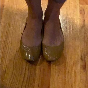 EUC Tory Burch Patent Leather Eddie Flats